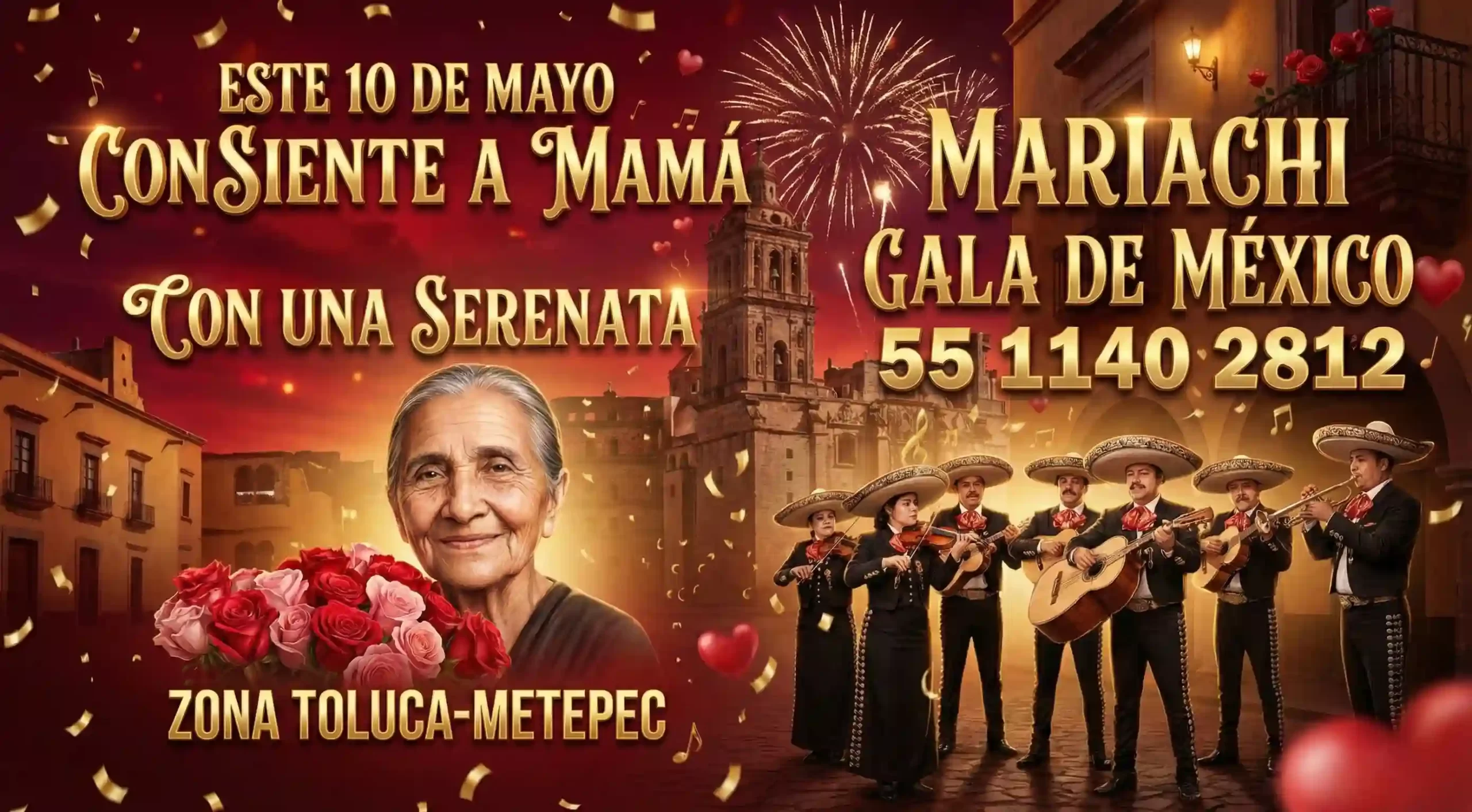 Mariachis en Toluca para serenatas 10 de mayo costo 